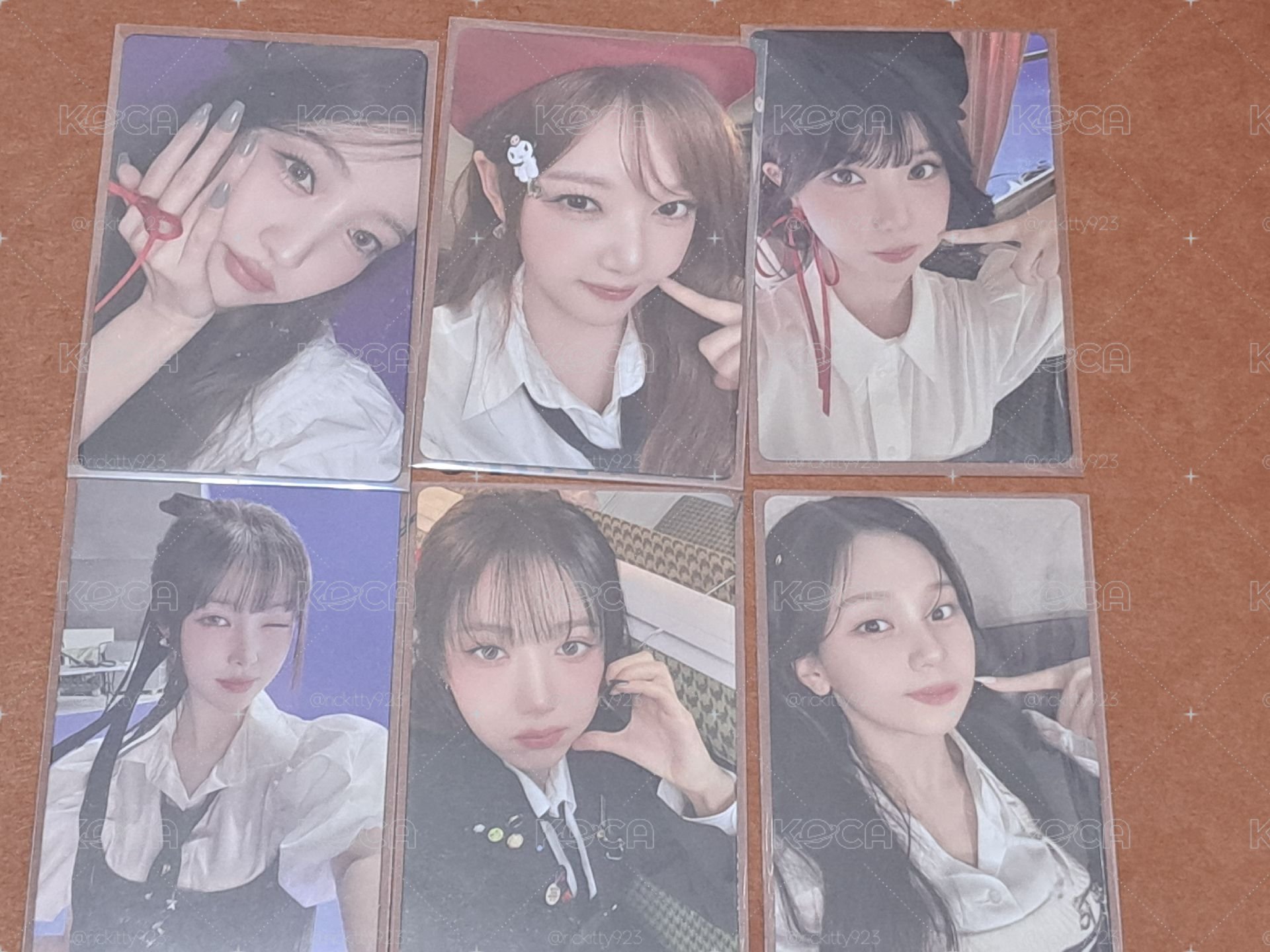 GFRIEND SEASON OF MEMORIES 玻璃珠版 專輯小卡 成套