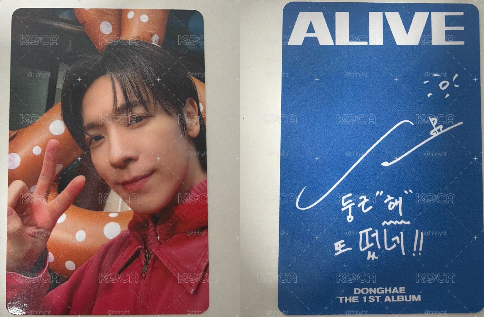 ALIVE專輯小卡