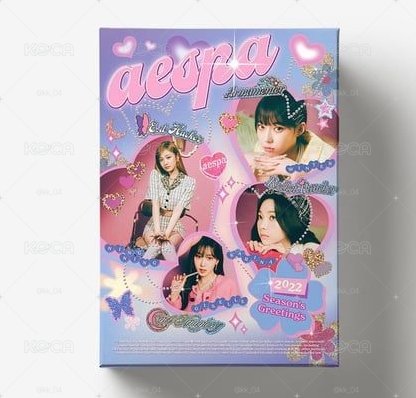現貨 aespa 22年曆 已拆封