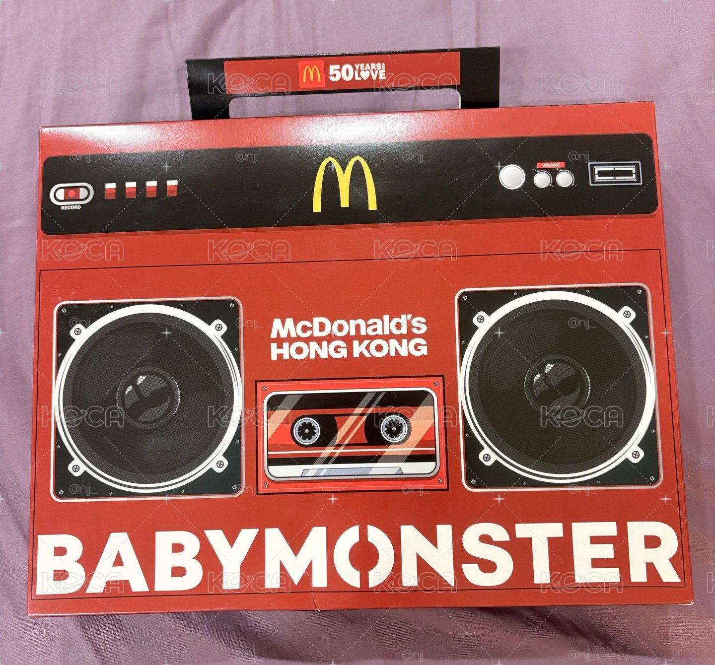 BABYMONSTER 麥當勞絕版限量麥當勞禮盒