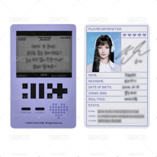 ILLIT PRESS START周邊 ID證件卡 YUNHA
