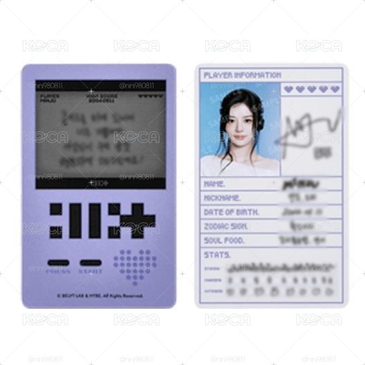 ILLIT PRESS START周邊 ID證件卡 YUNHA