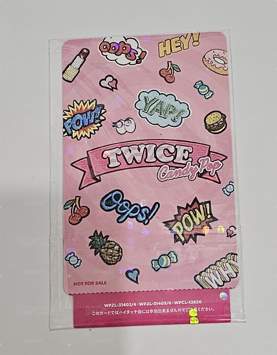 TWICE Candy Pop團卡