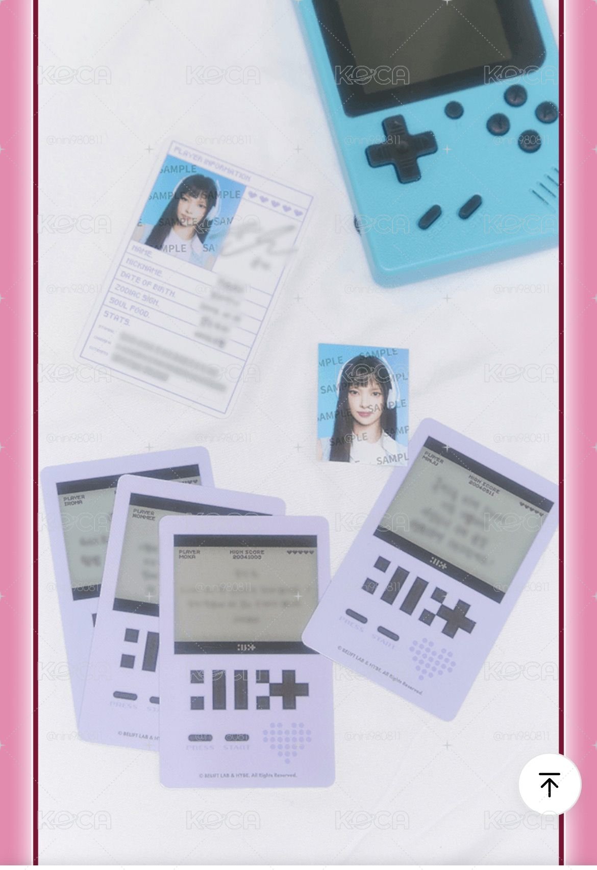 ILLIT PRESS START周邊 ID證件卡 IROHA