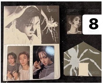 編號8（不單出要多帶一張PB)