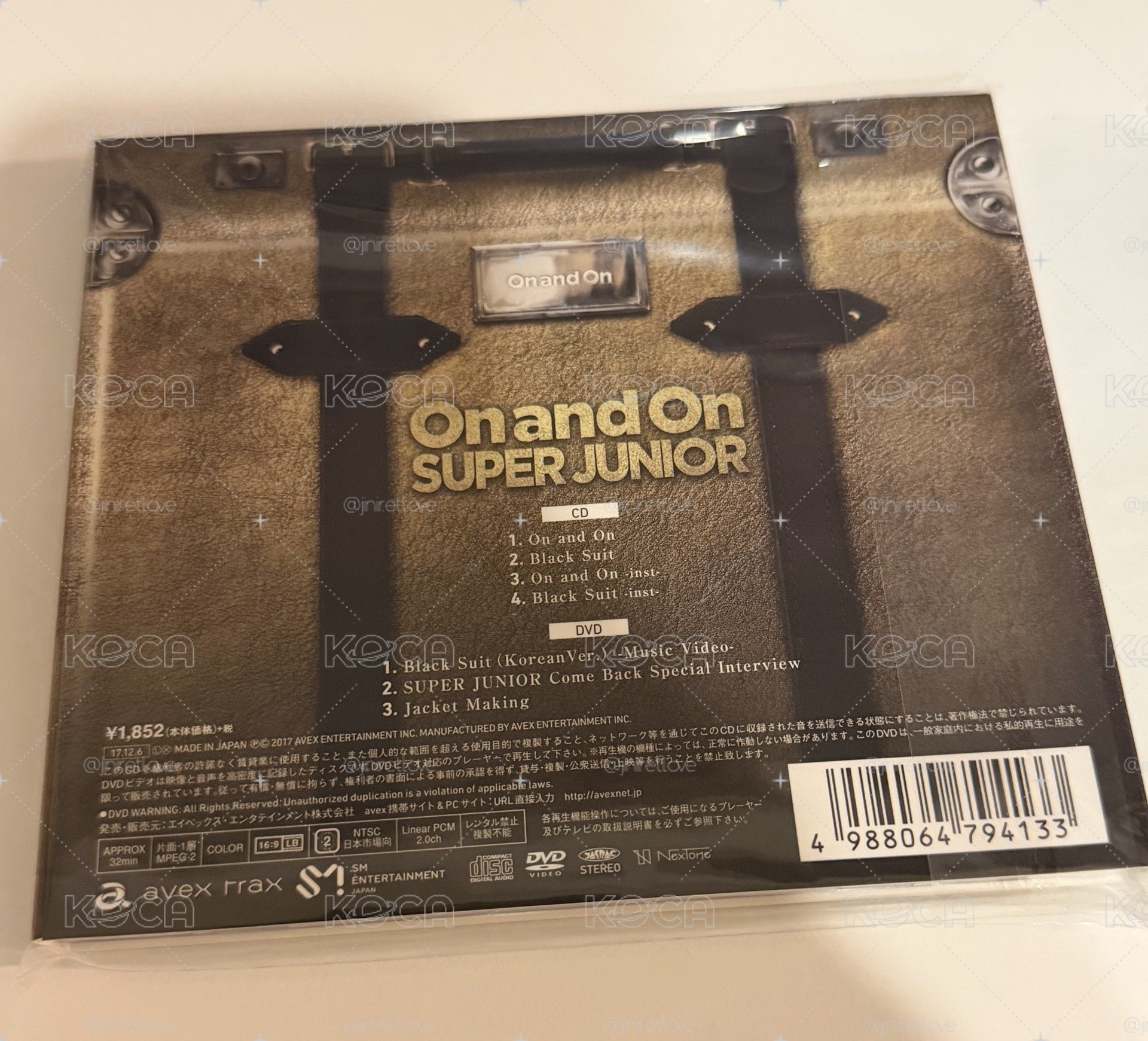 SJ ON AND ON 會員盤 空專