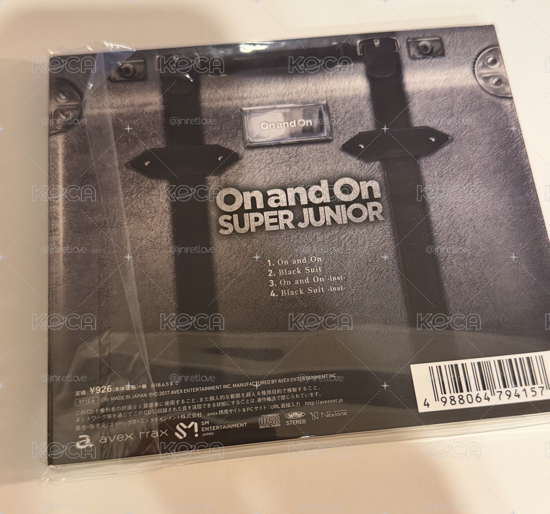 SJ ON AND ON 會員盤 空專