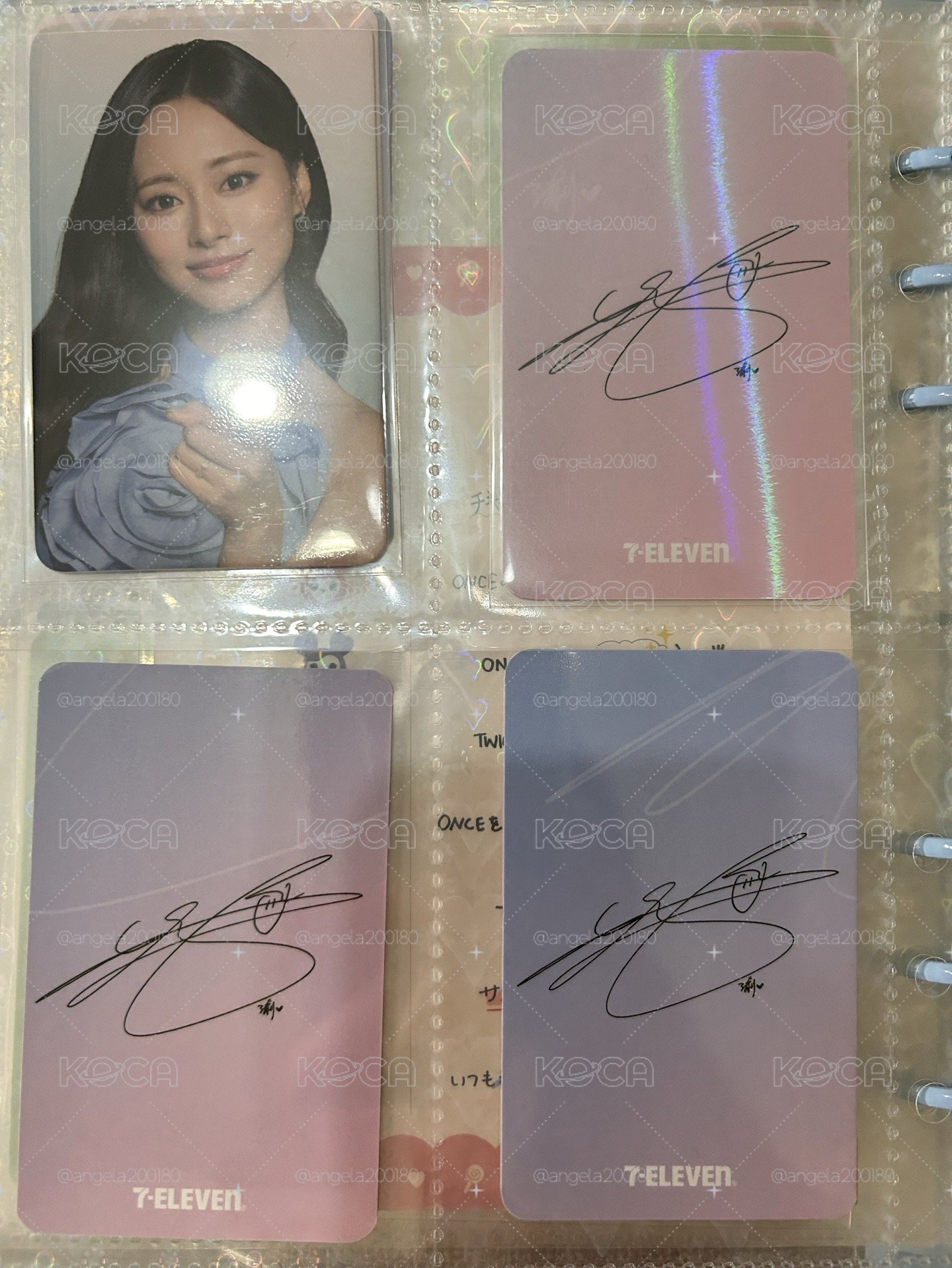 TZUYU x 7-11聯名小卡