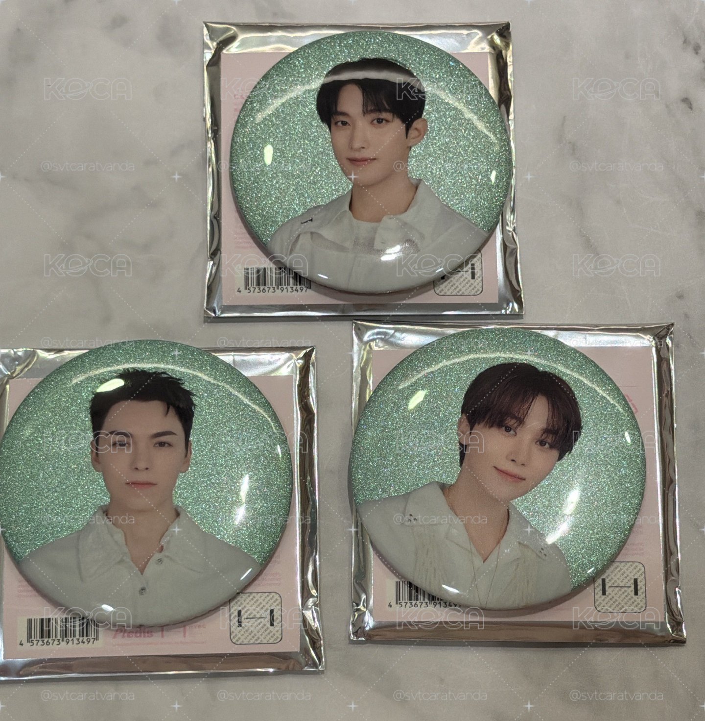 Seventeen 2026 日本FM YAKUSOKU CAN BADGE 徽章現貨