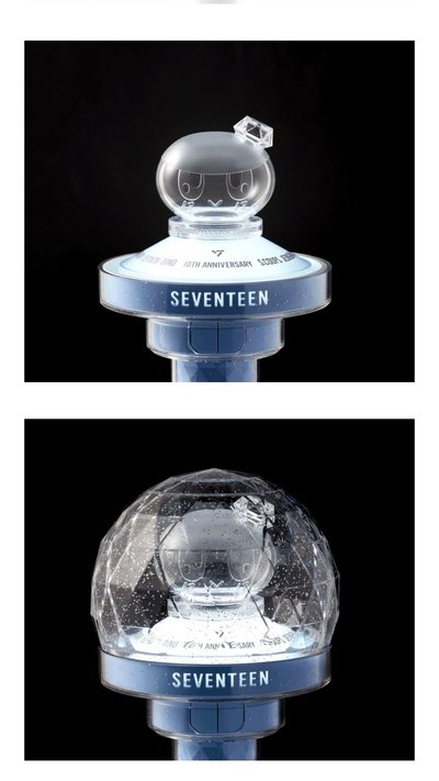 SEVENTEEN 蹦蹦手燈頭 鑰匙圈