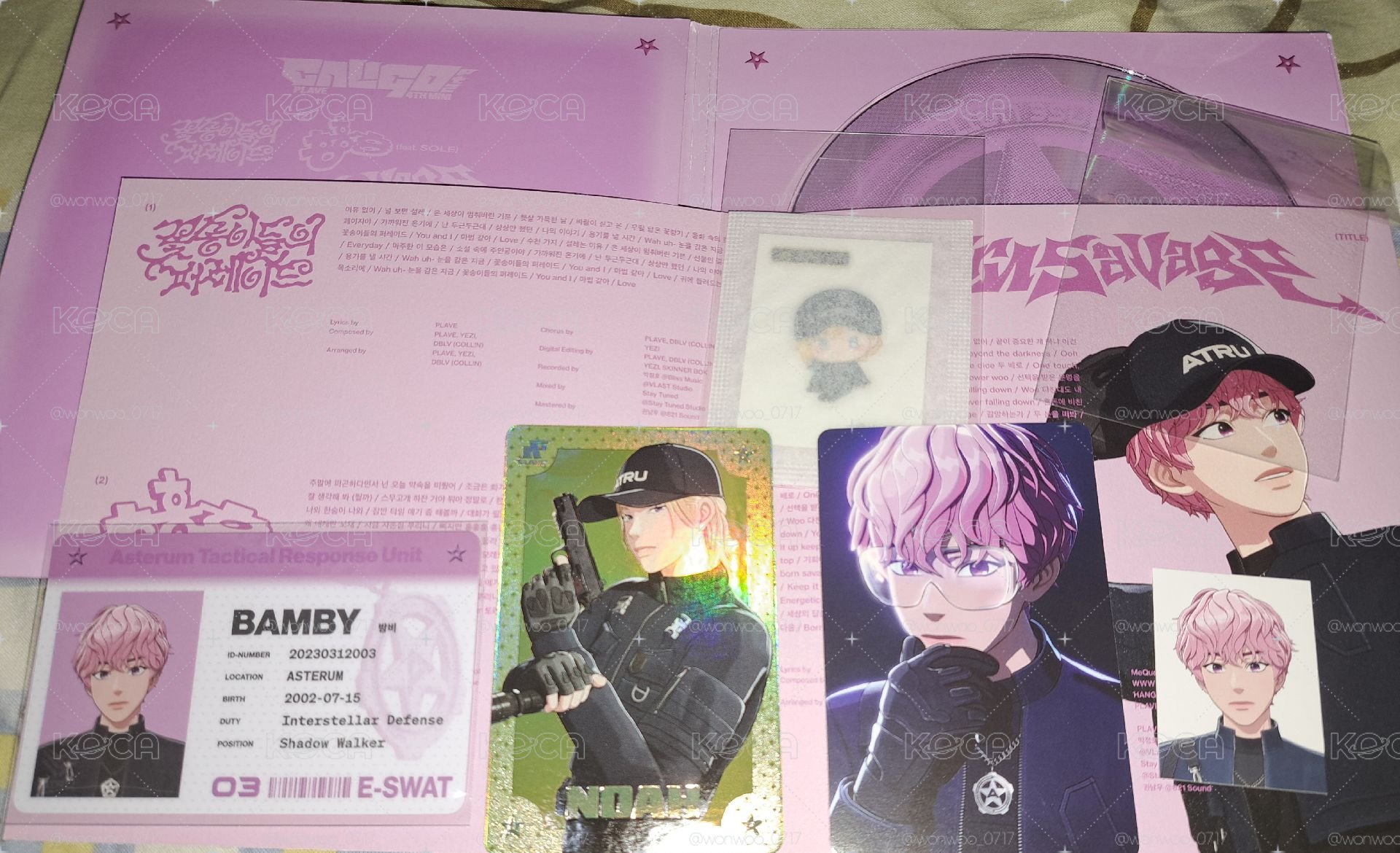 PLAVE 迷四 斑比 ID PASS ver. 