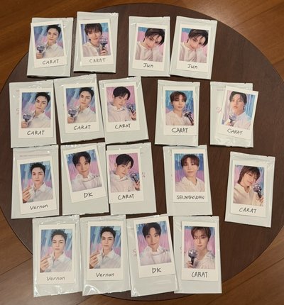 Seventeen 2026日本FMYAKUSOKU INSTANT PHOTO STICKER CARD現貨