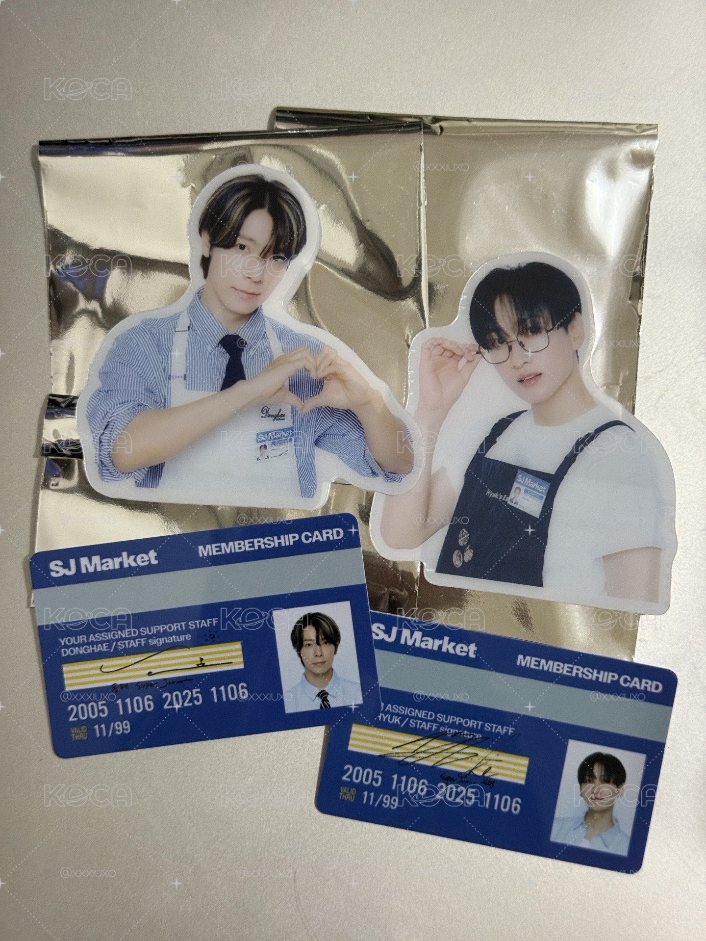 SJ MARKET 台北 赫海入場卡、透卡