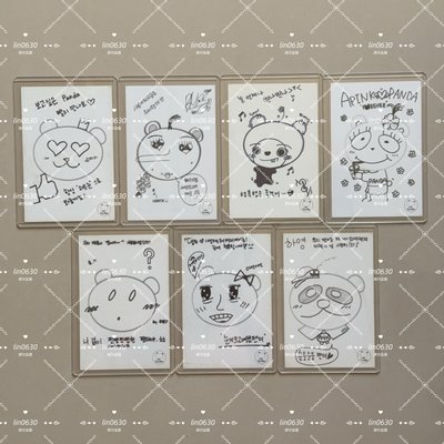 APINK 一期 7人時期 會員禮