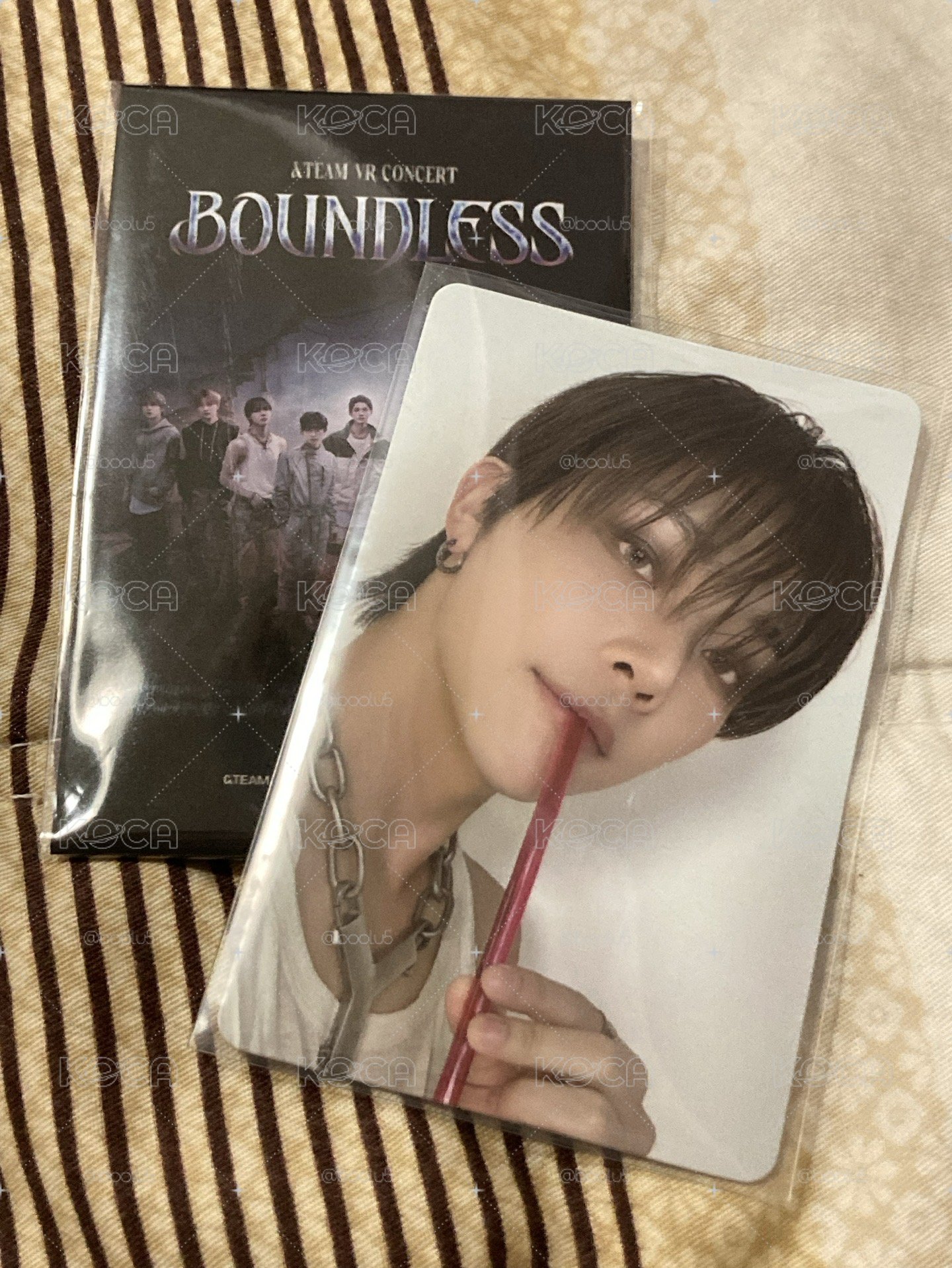 NICO BOUNDLESS 特典卡 第一彈 吸管ver.