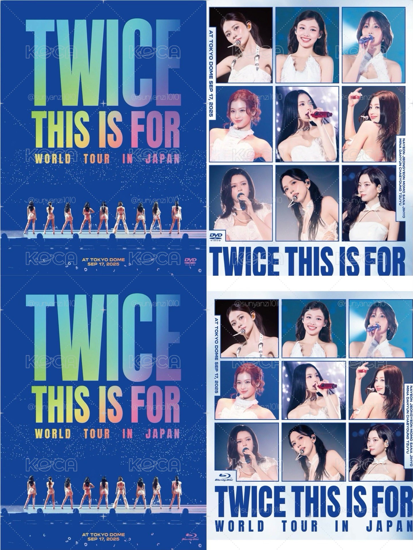 TWICE THIS IS FOR 東蛋 DVD/藍光 初回限定盤 通常盤