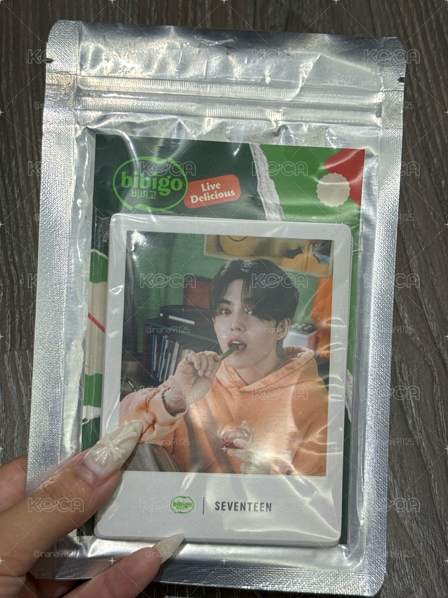 bibigo滿額拍立得一套