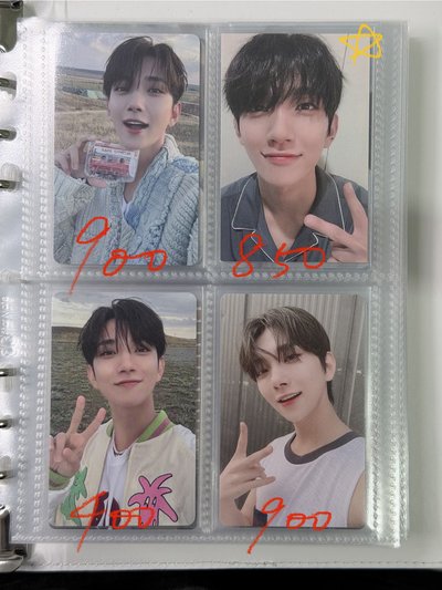 SEVENTEEN卡盤多秀早期熱貴 需要請私訊