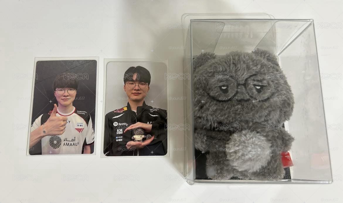 現貨 Faker 李相赫 周邊 小卡 動物娃