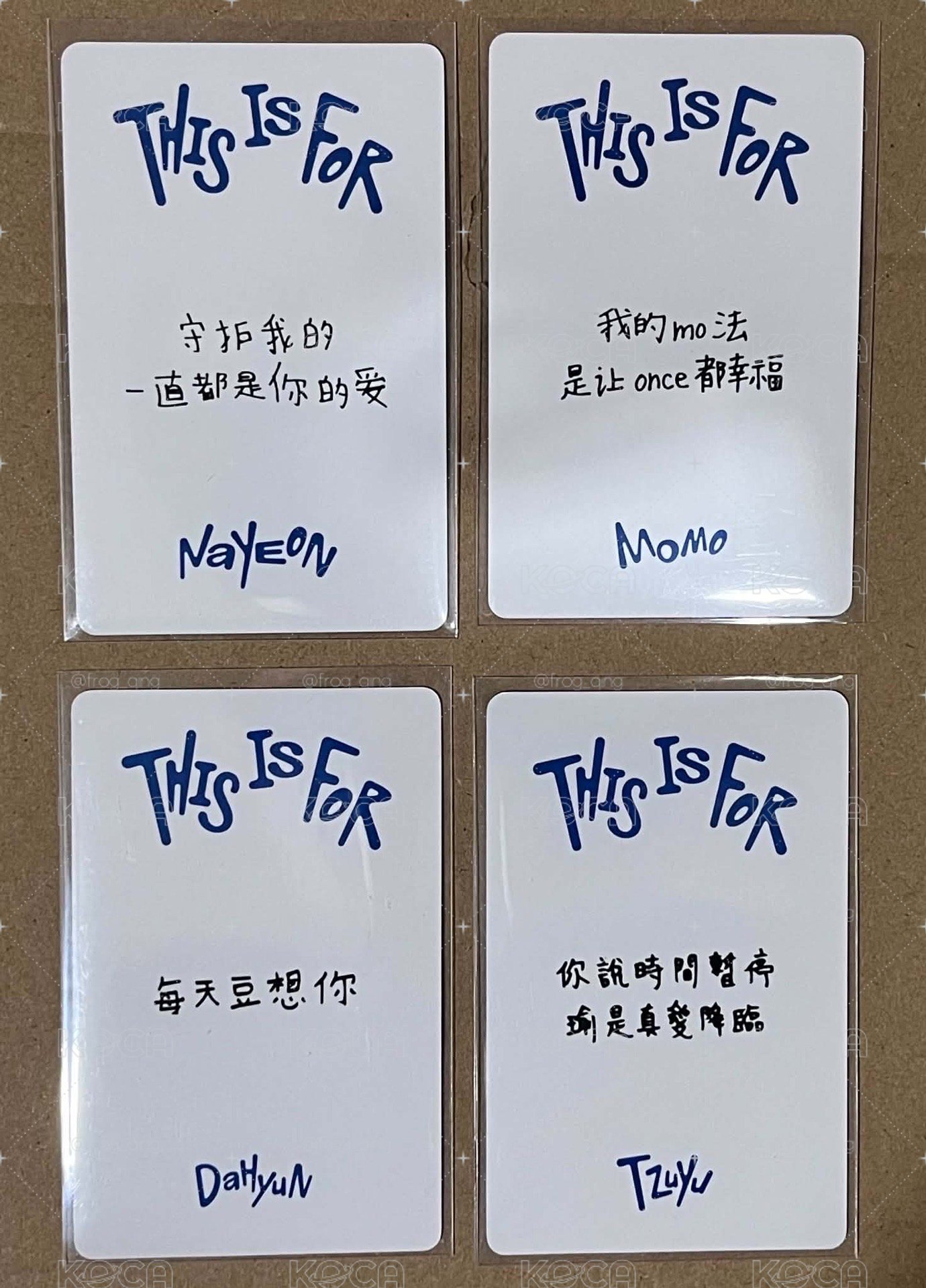 代友售現貨｜YZY2.0中文卡背如圖二