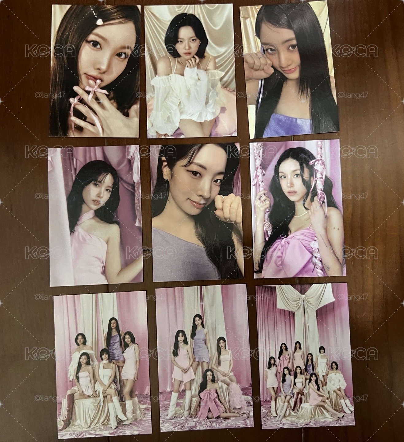 TWICE 小卡