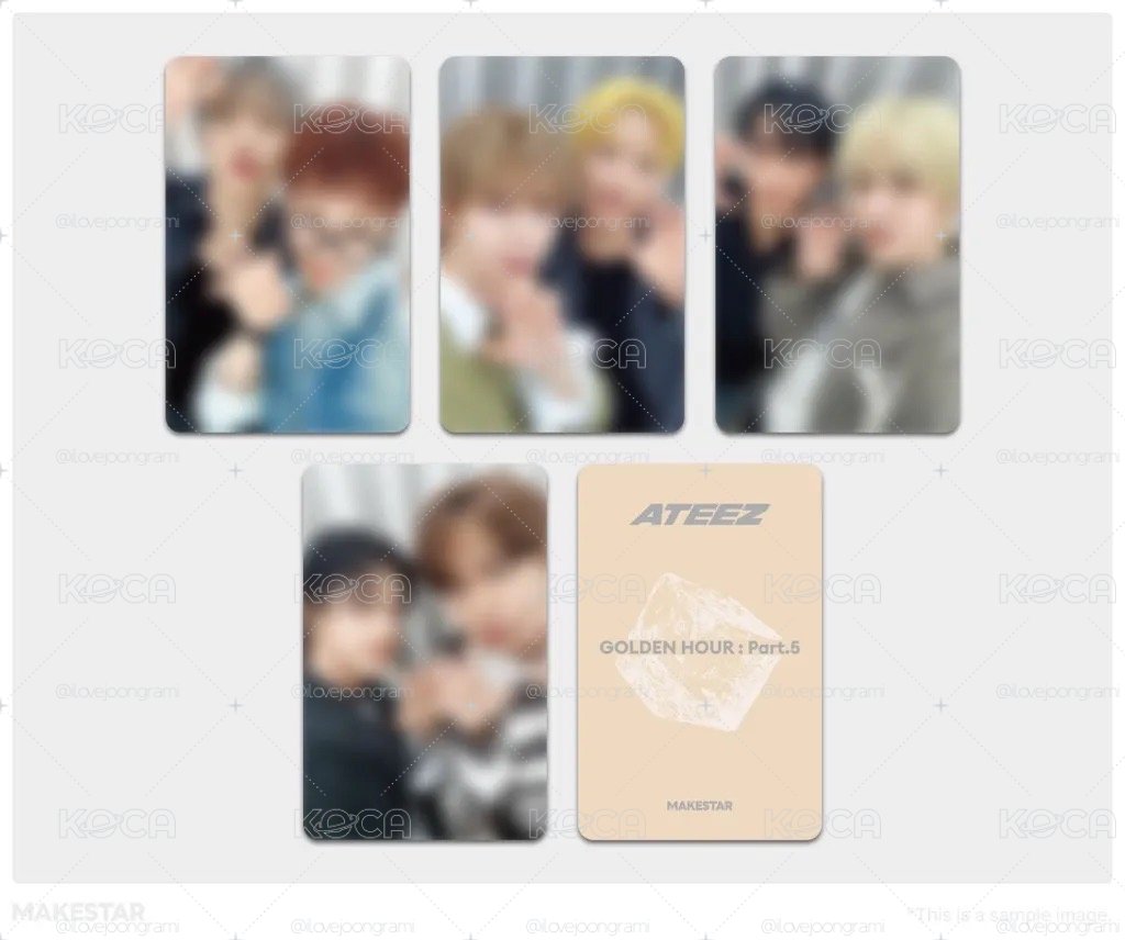 ATEEZ GH5 MS LD雙人卡一套