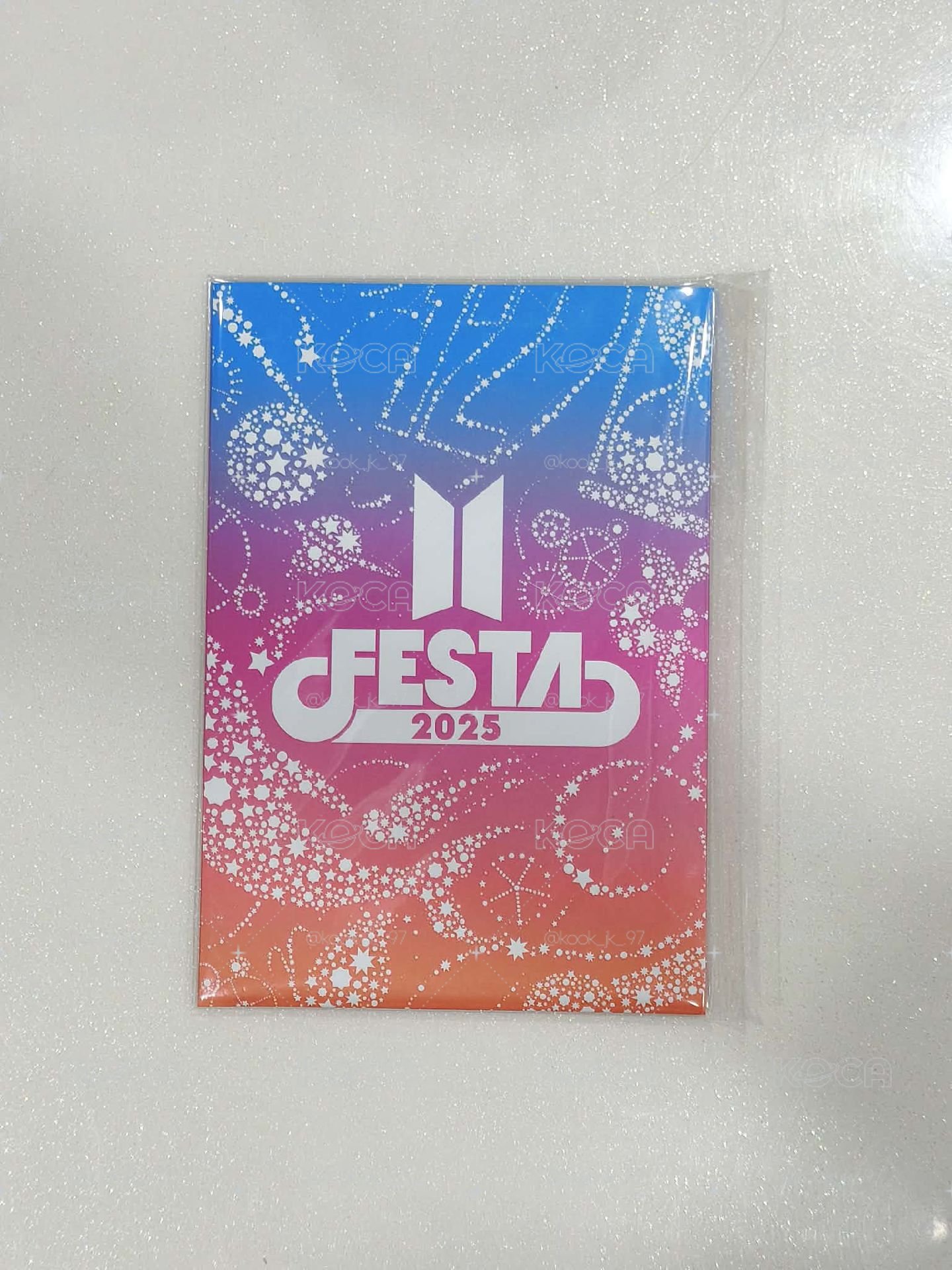 BTS 2025 Festa 明信片&蘑菇老師 10cm娃衣