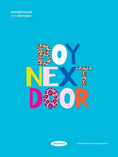 BOYNEXTDOOR ONE AND ONLY X photoism 人生四格卡 代印 1組兩張