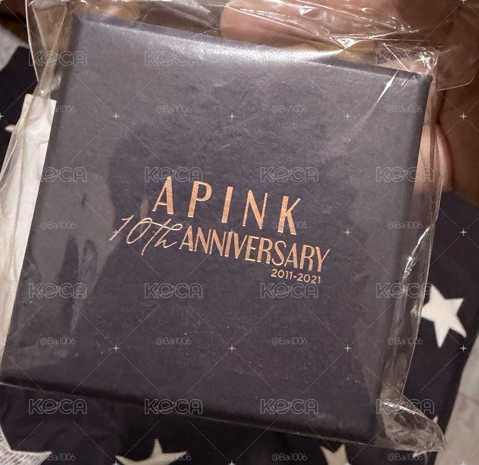 apink十週年戒指無小卡