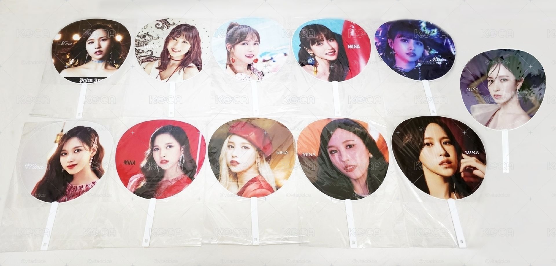 TWICE MINA SET L 名井南周邊大扇L區 MISAMO 🐧 編號見圖三 💕