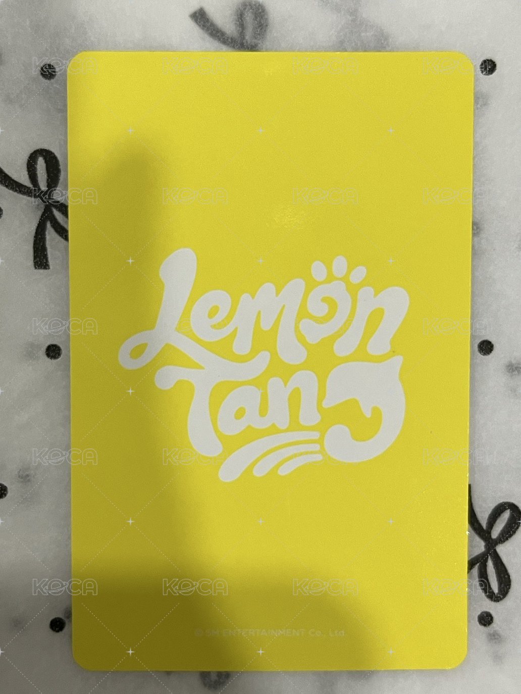 迷二 k4 特典卡  背面