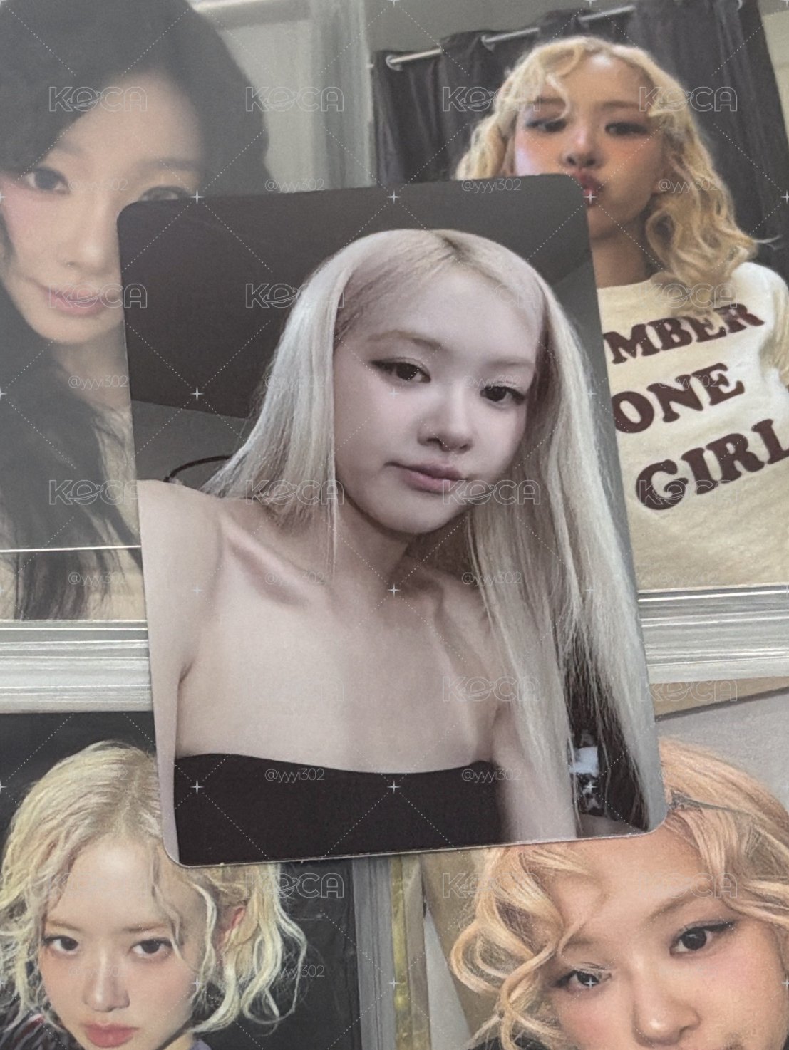 rosie yg KR版 特典卡 