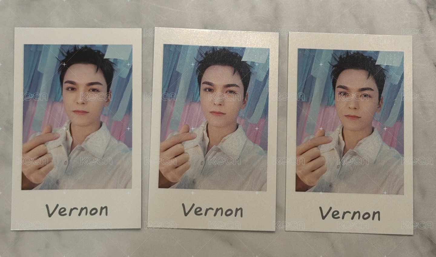 Vernon 自拍