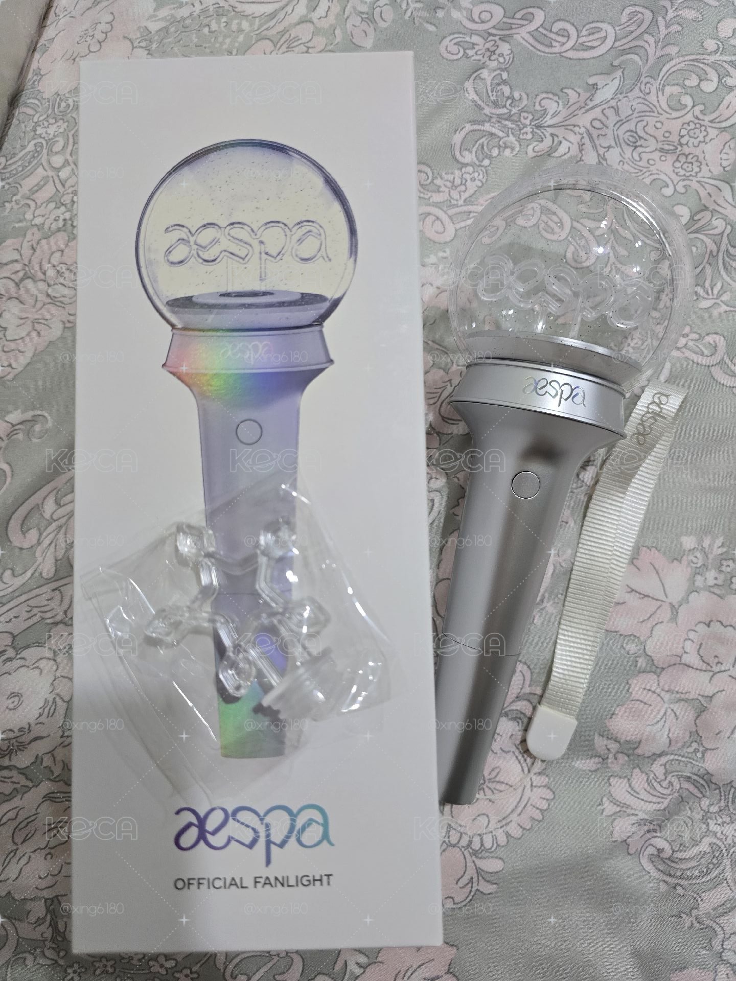 aespa 一代手燈 冬燈芯  二手