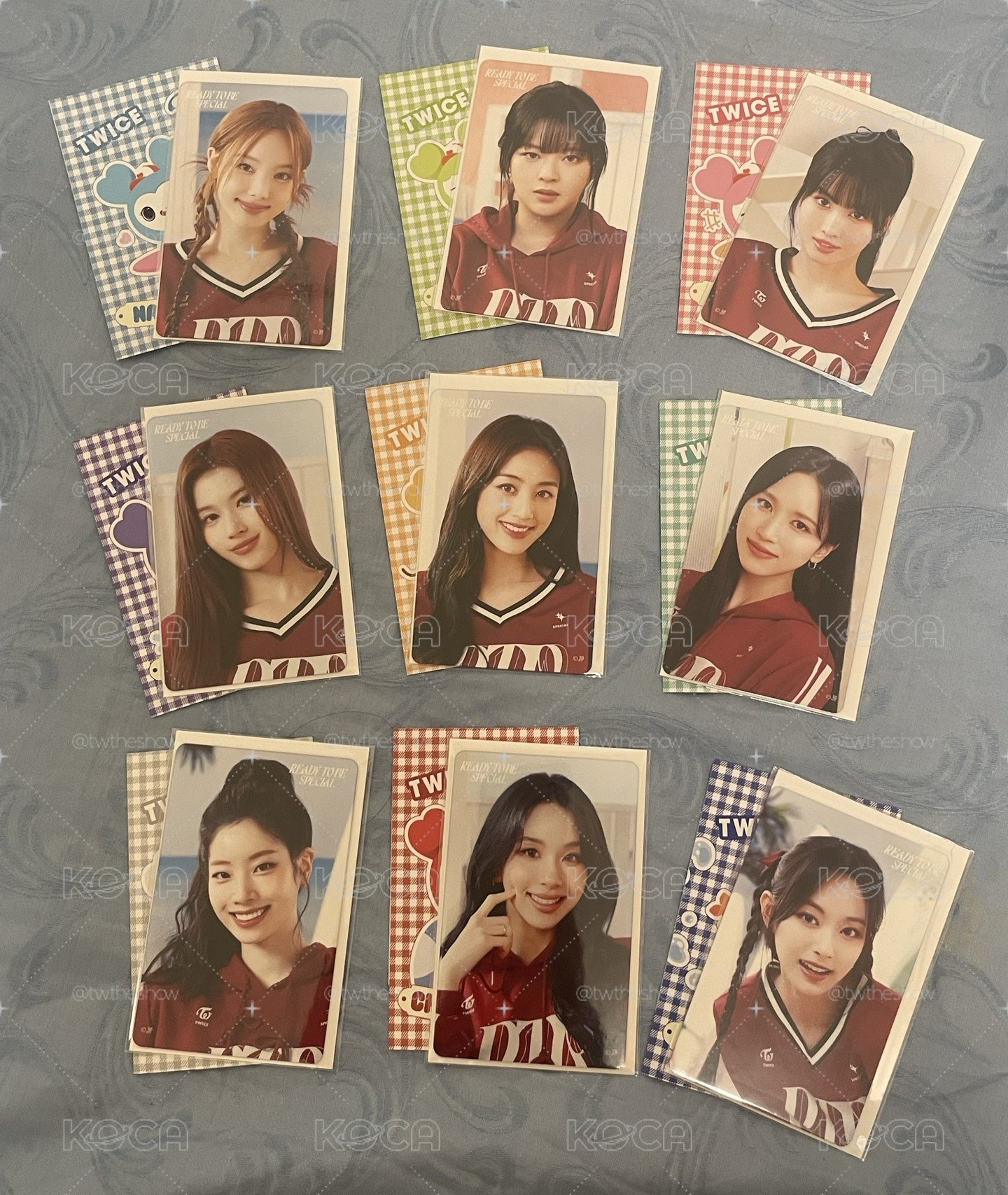 TWICE 五巡 SPECIAL 線下一番賞透卡（含籤卡）