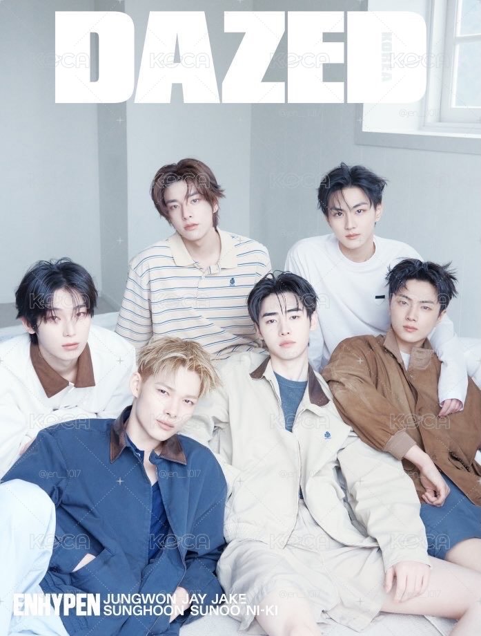 enhypen Dazed 雜誌