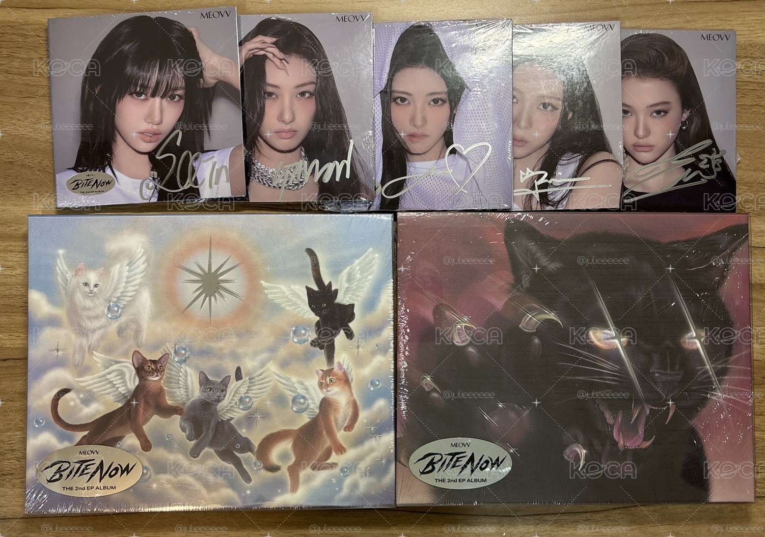 Meovv 未拆親簽一鍵畢業