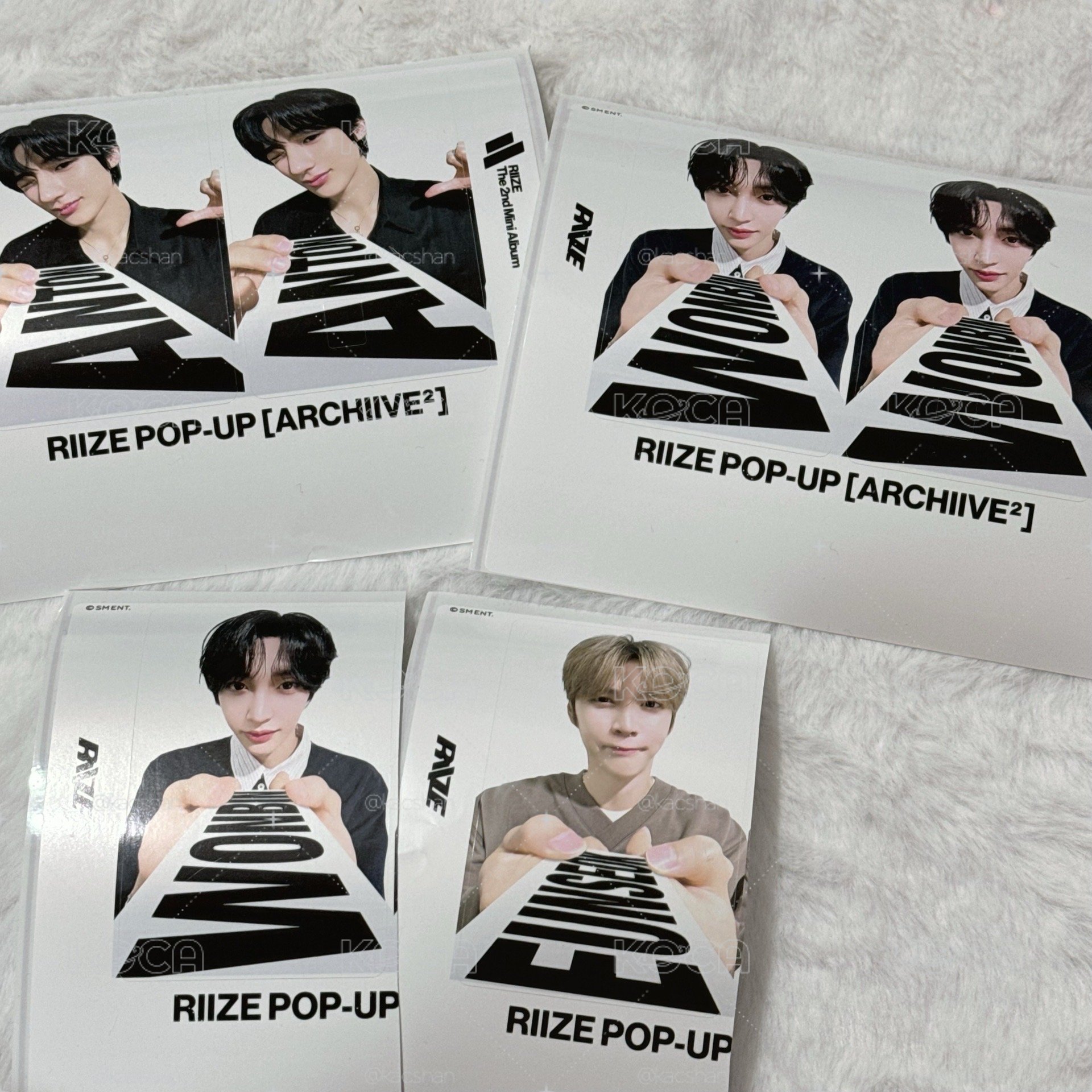 ★ARCHIIVE² POP-UP 快閃卡貼 