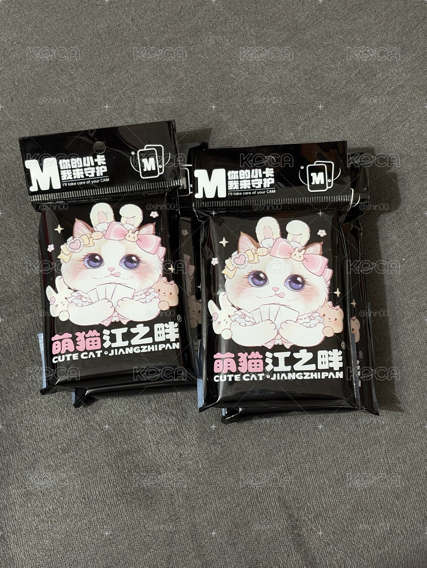 萌貓卡膜 20絲58*89mm