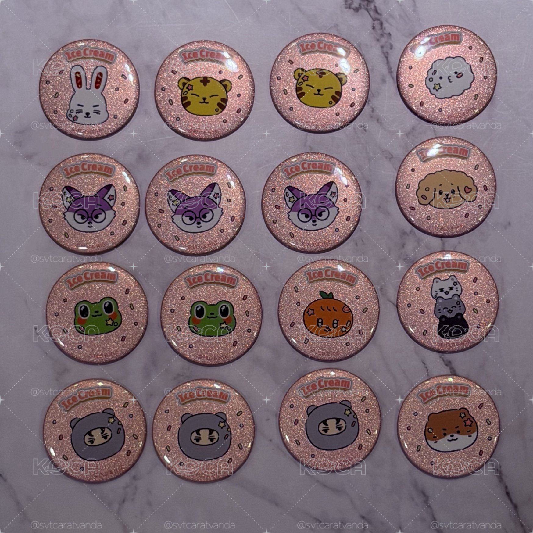 Miniteen ice cream RANDOM CAN BADGE現貨