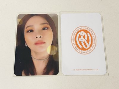 2020 ACE 二期 會員禮卡 Irene Seulgi Wendy