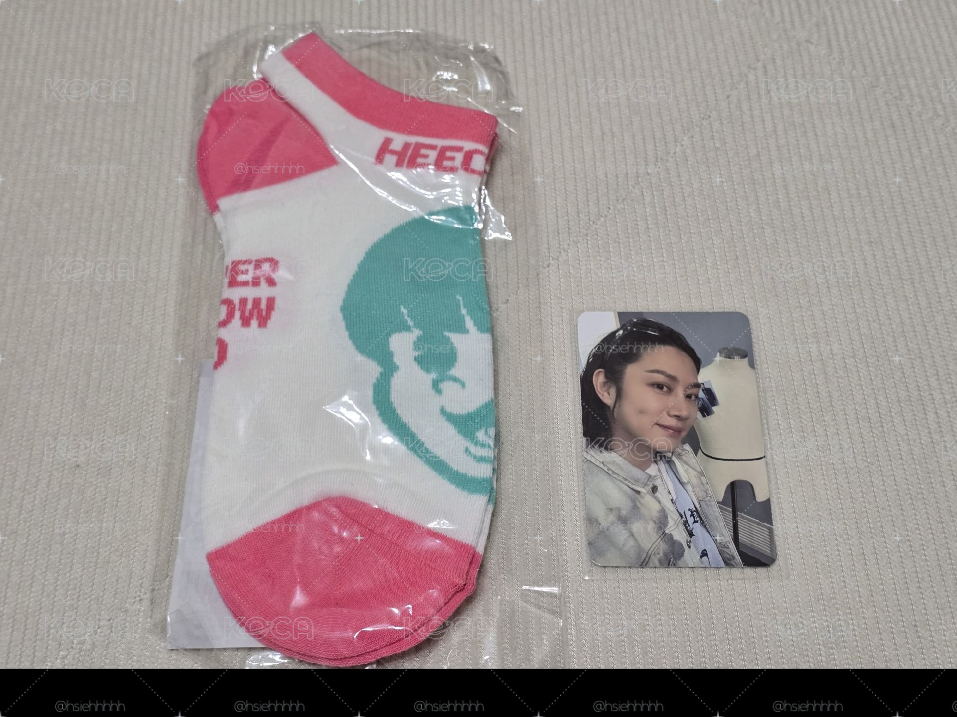 希澈小卡+日巡襪子
