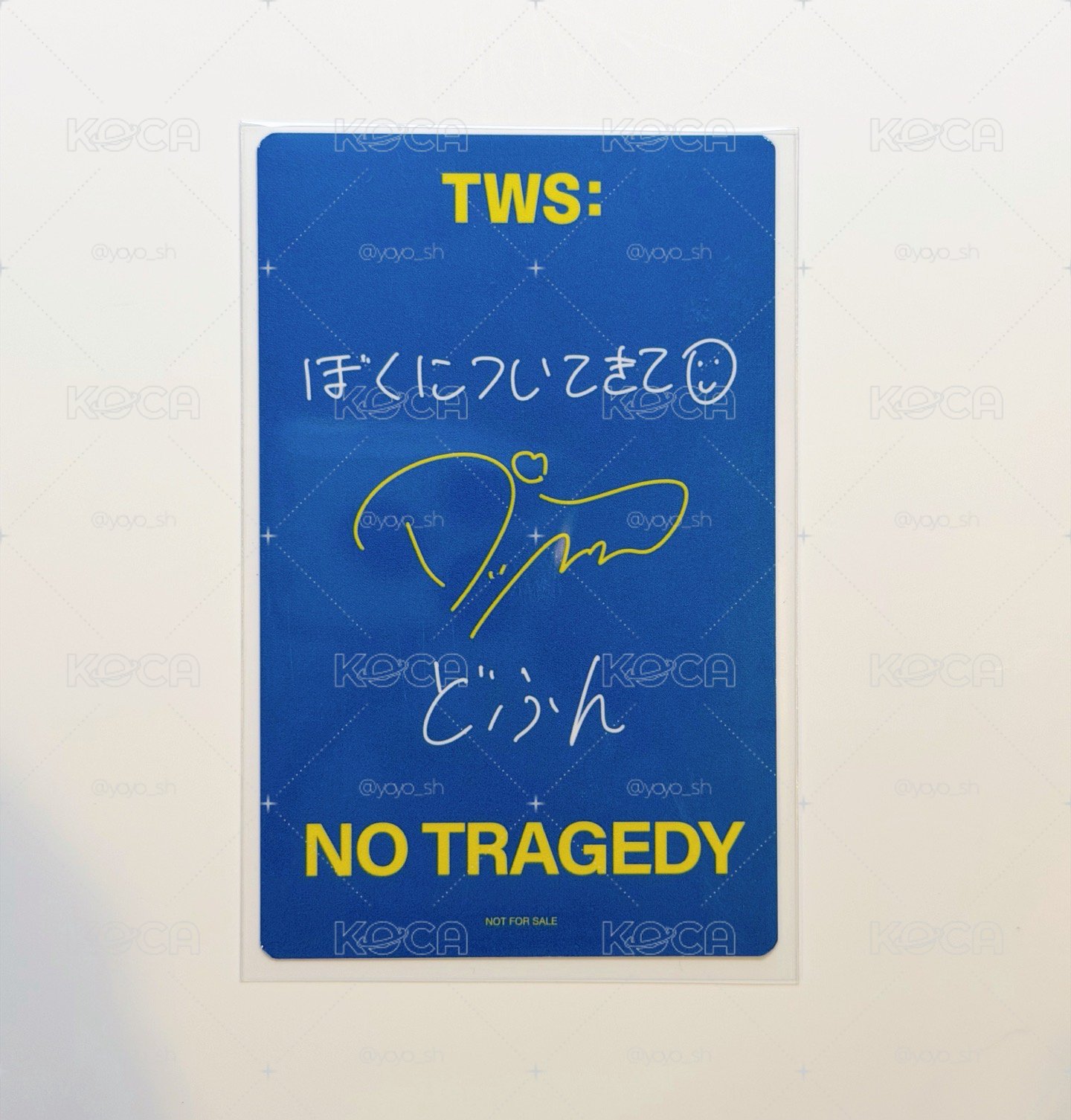 TWS 金道勳 塔店 澀谷 手渡卡