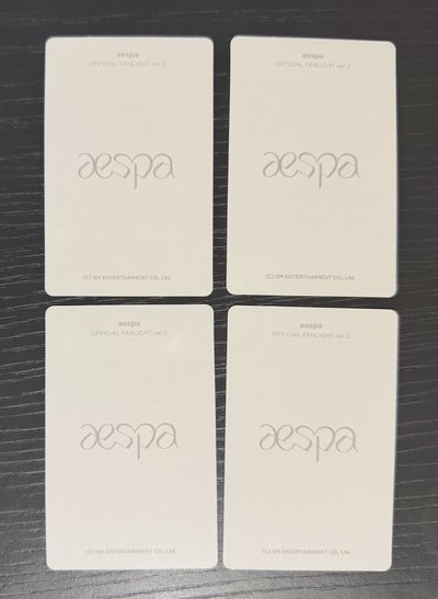 aespa二代手燈卡
