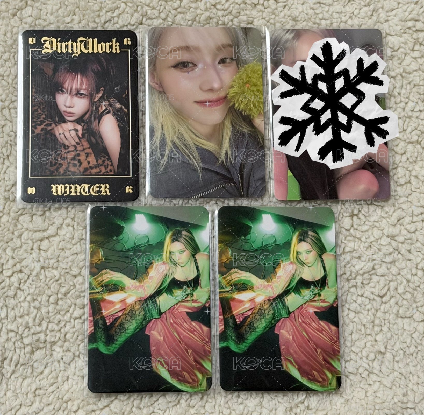 冬冬小卡❄️4️⃣張
