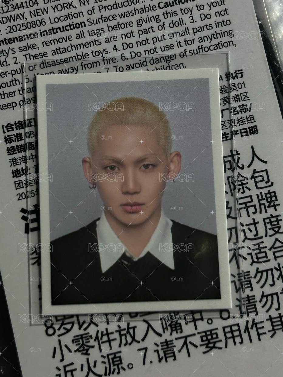 Menokin代言證件照