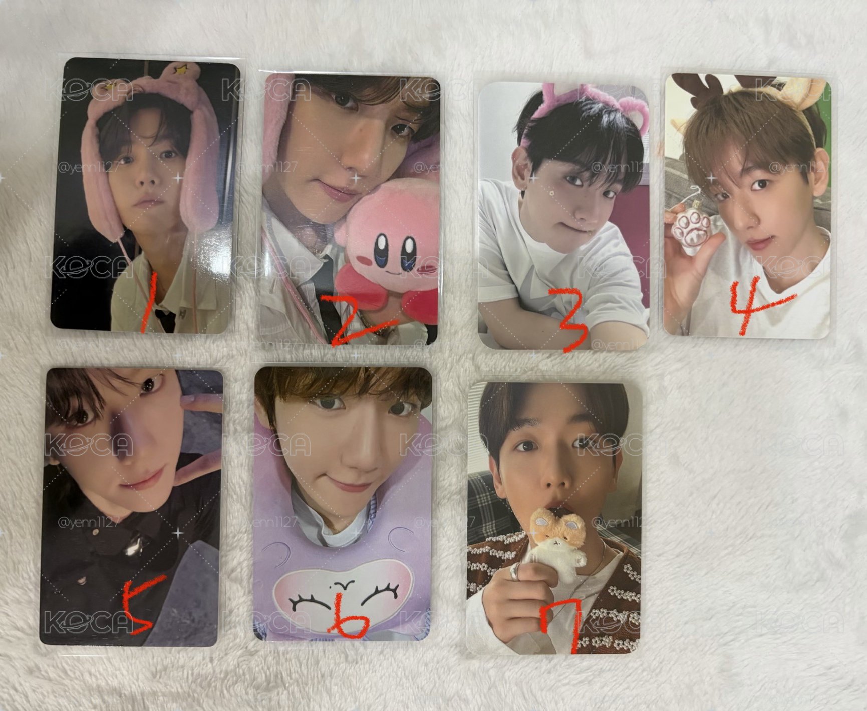 現貨 baekhyun 伯賢 小卡