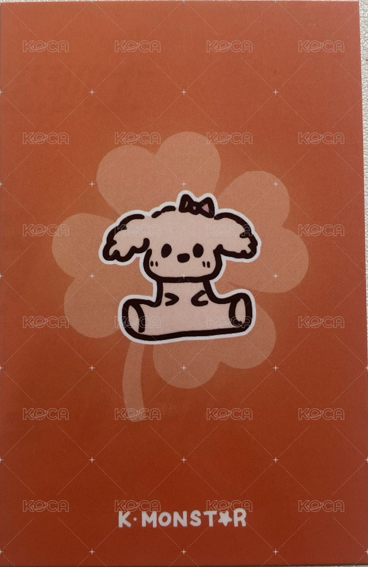 msnz km 符咒卡 幸運卡  背面