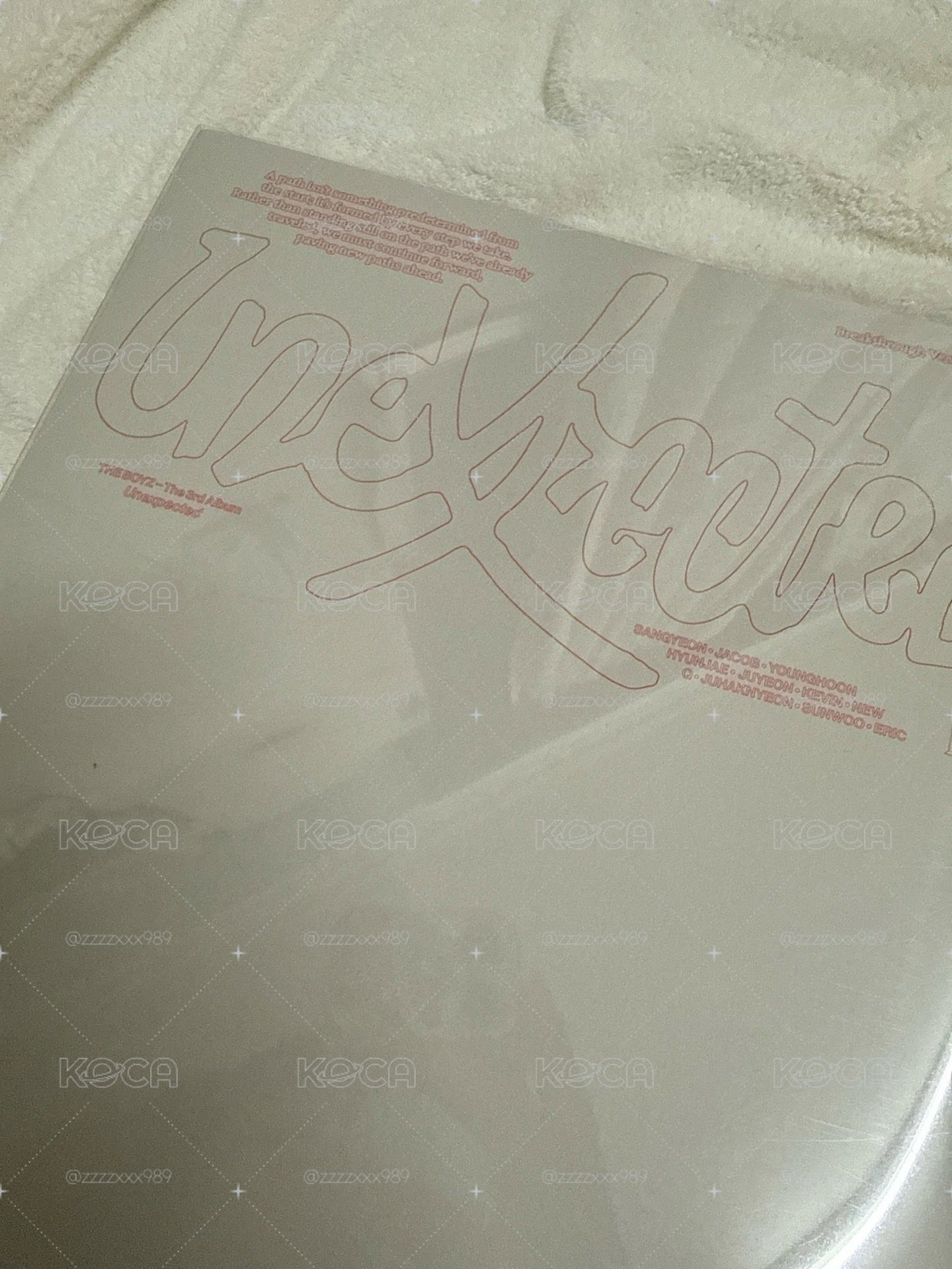 THEBOYZ Unexpectet全專