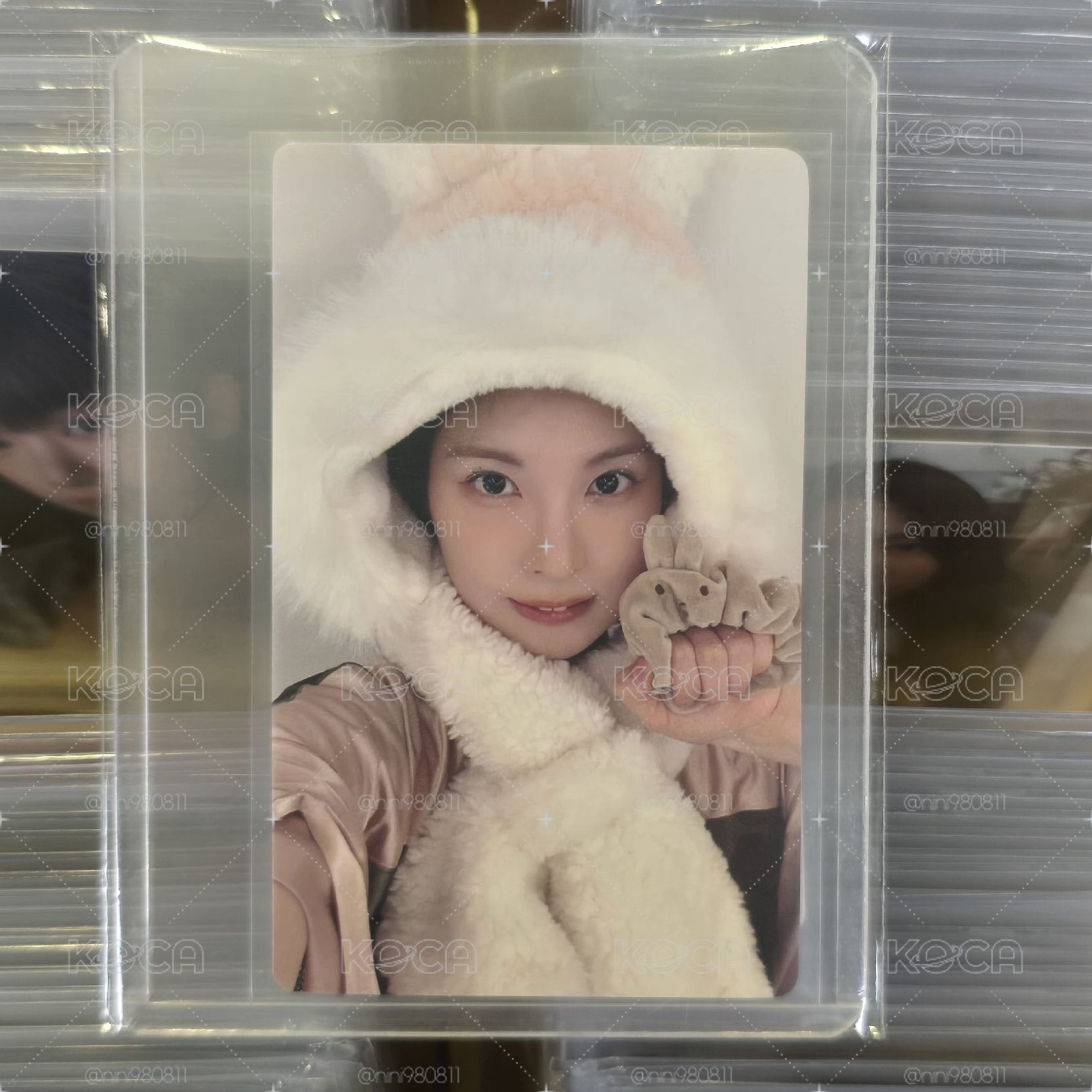 NMIXX 正規一 BLUE VALENTINE JU簽售卡 BAE
